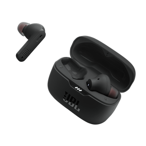 JBL Tune 235NC TWS - Black - True wireless noise cancelling earbuds - Detailshot 5